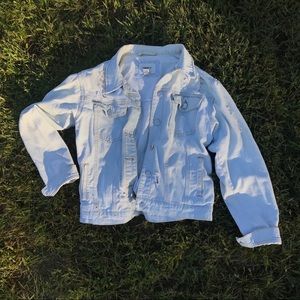 Ripped Denim Jacket